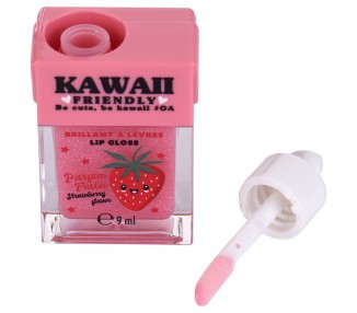 Balsamo labial + brillo Kawaii surtido