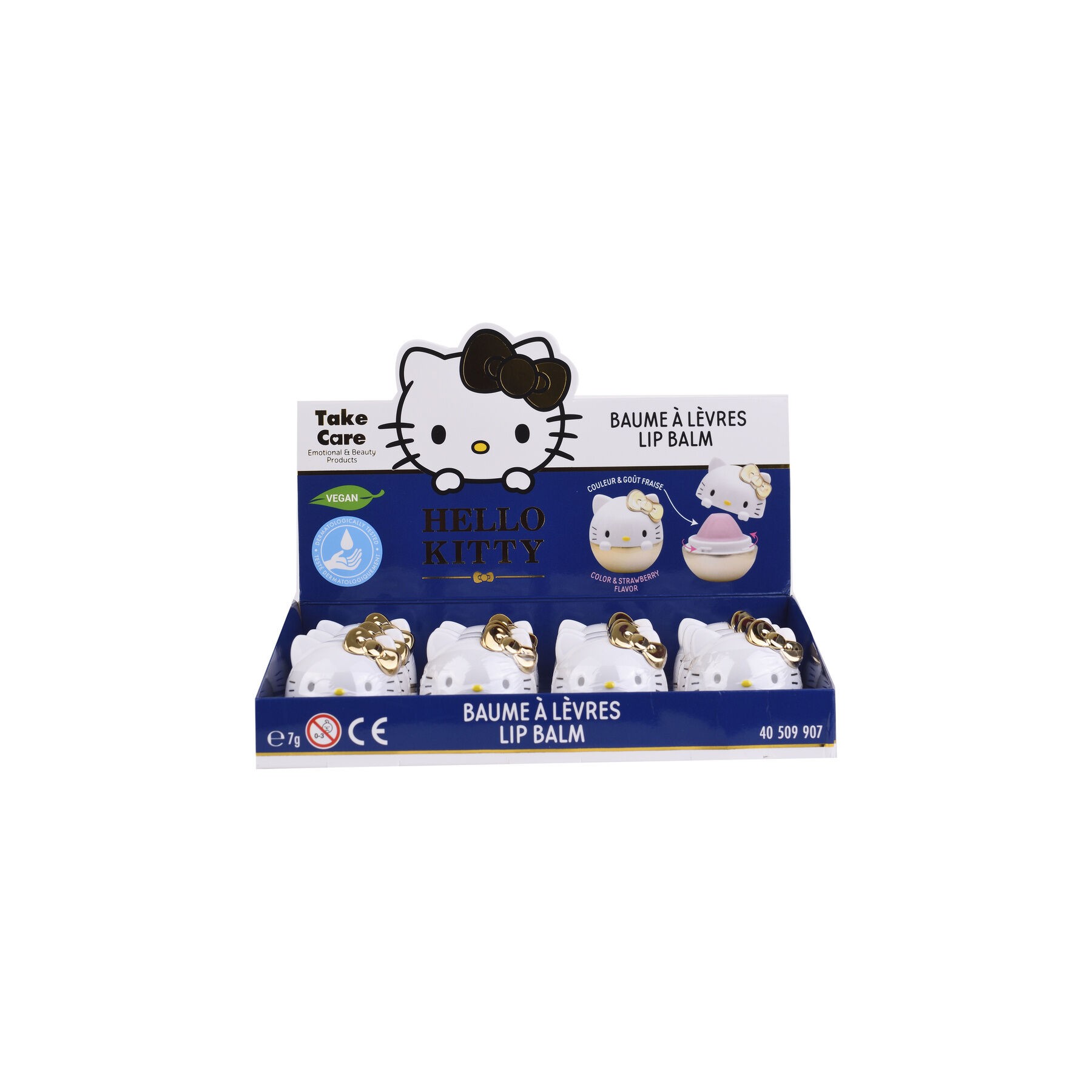 Balsamo labial protector 3D Hello Kitty