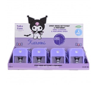 Spray desinfectante manos Kuromi Hello Kitty