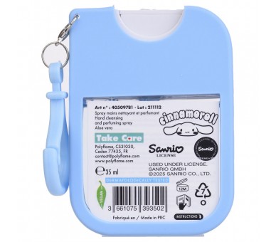 Spray desinfectante manos Cinnamoroll Hello Kitty