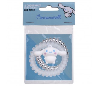 Blister 2 coleteros pelo Cinnamoroll Hello Kitty