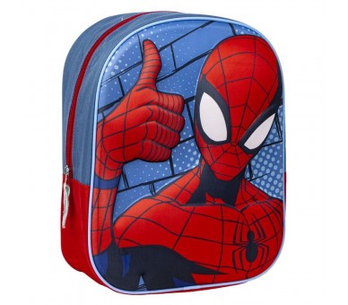 Mochila 3D Spiderman Marvel 31cm