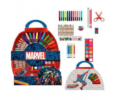 Set Papeleria Marvel 50pzs