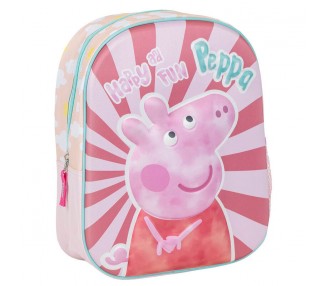 Mochila 3D Peppa Pig 31cm
