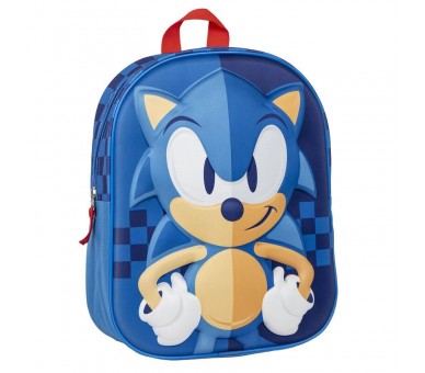 Mochila 3D Sonic the Hedgehog 31cm