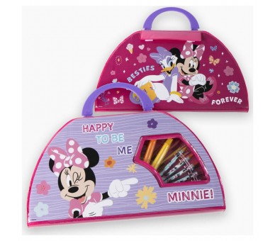 Set papeleria coloreable Minnie Disney 50pzs