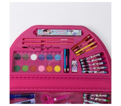 Set papeleria coloreable Minnie Disney 50pzs