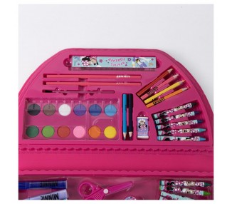Set papeleria coloreable Minnie Disney 50pzs