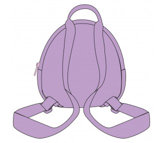 Mochila Kuromi Hello Kitty 20cm