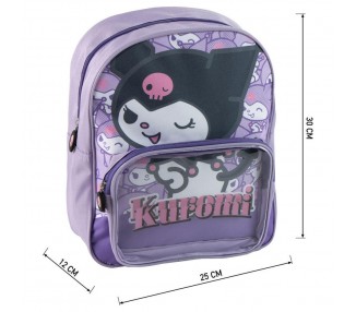 Mochila Kuromi Hello Kitty 30cm