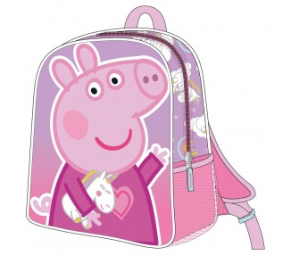 Mochila 3D Peppa Pig 30cm