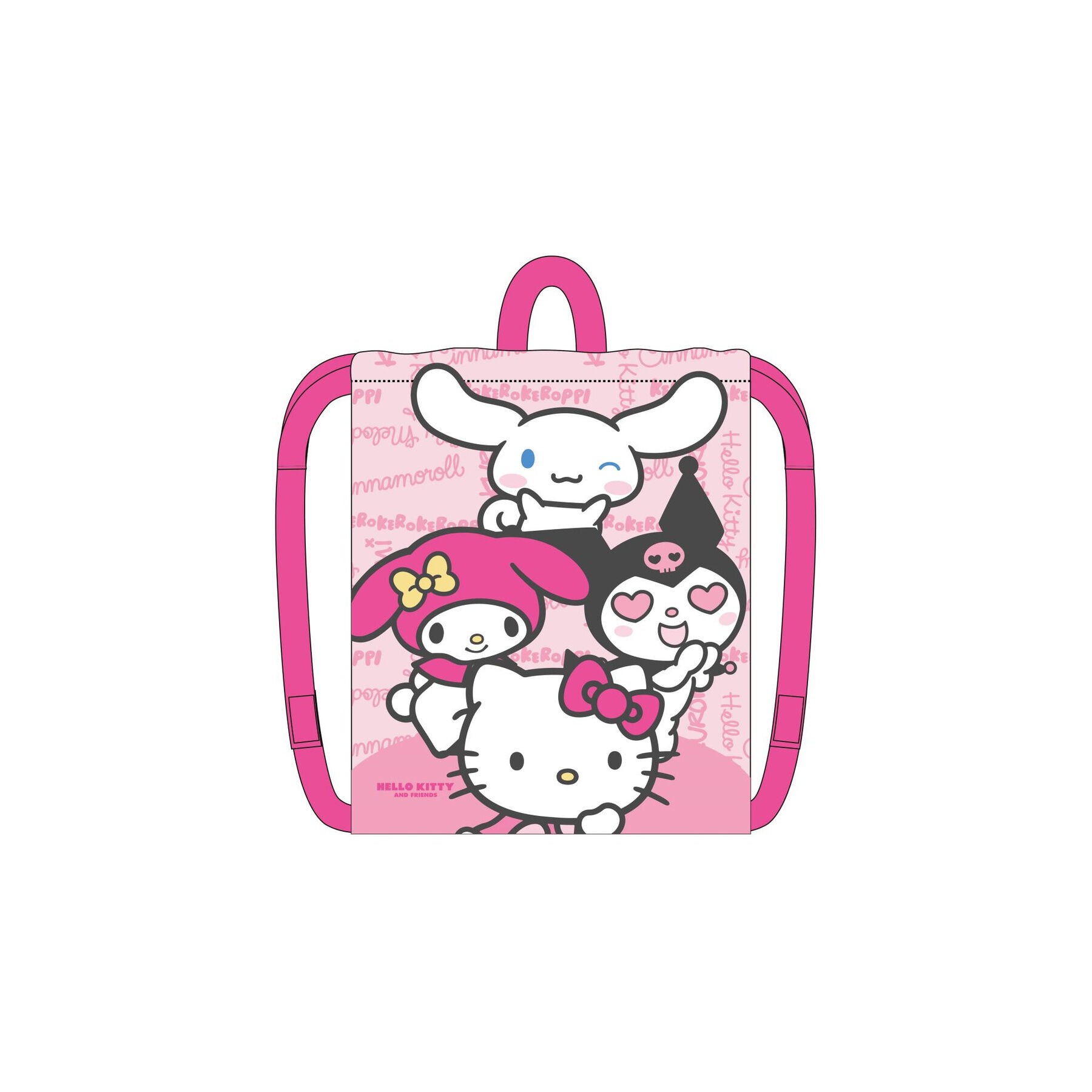 Saco Hello Kitty and Friends 33cm