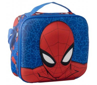 Bolsa portameriendas 3D Spiderman Marvel