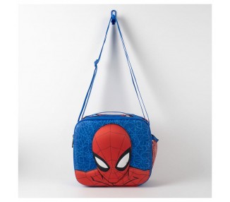 Bolsa portameriendas 3D Spiderman Marvel