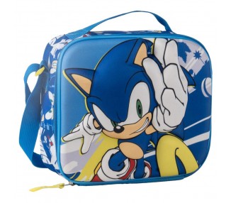 Bolsa portameriendas 3D Sonic the Hedgehog