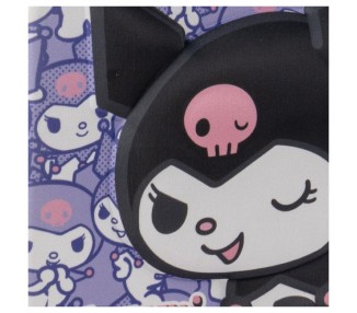 Bolsa portameriendas 3D Kuromi Hello Kitty