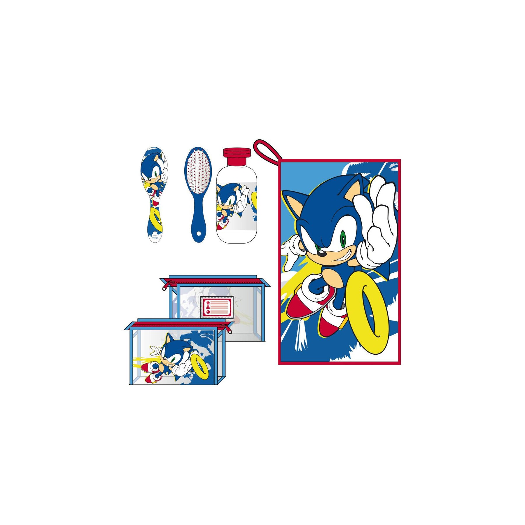 Set neceser aseo Sonic the Hedgehog