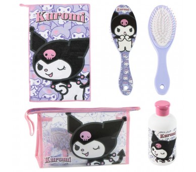 Set neceser aseo Kuromi Hello Kitty