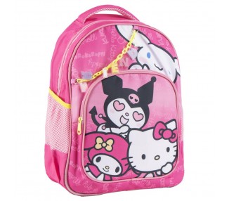Mochila Hello Kitty and Friends 42cm adaptable