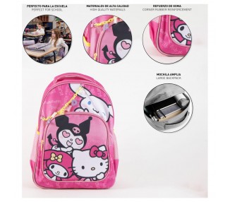 Mochila Hello Kitty and Friends 42cm adaptable