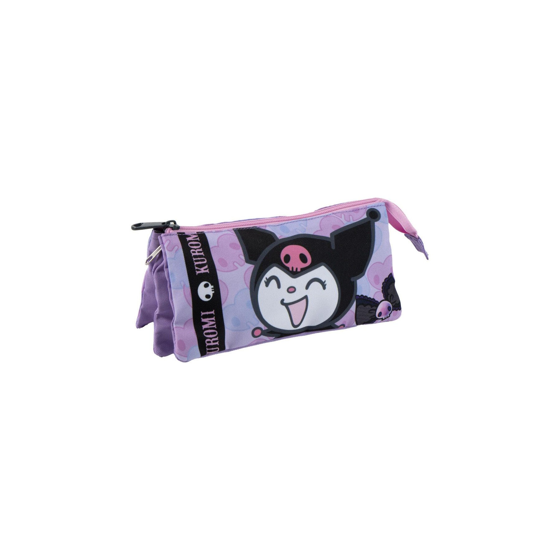 Portatodo Kuromi Hello Kitty triple