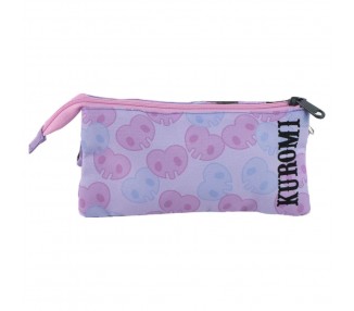 Portatodo Kuromi Hello Kitty triple