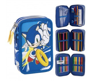 Plumier Sonic the Hedgehog triple