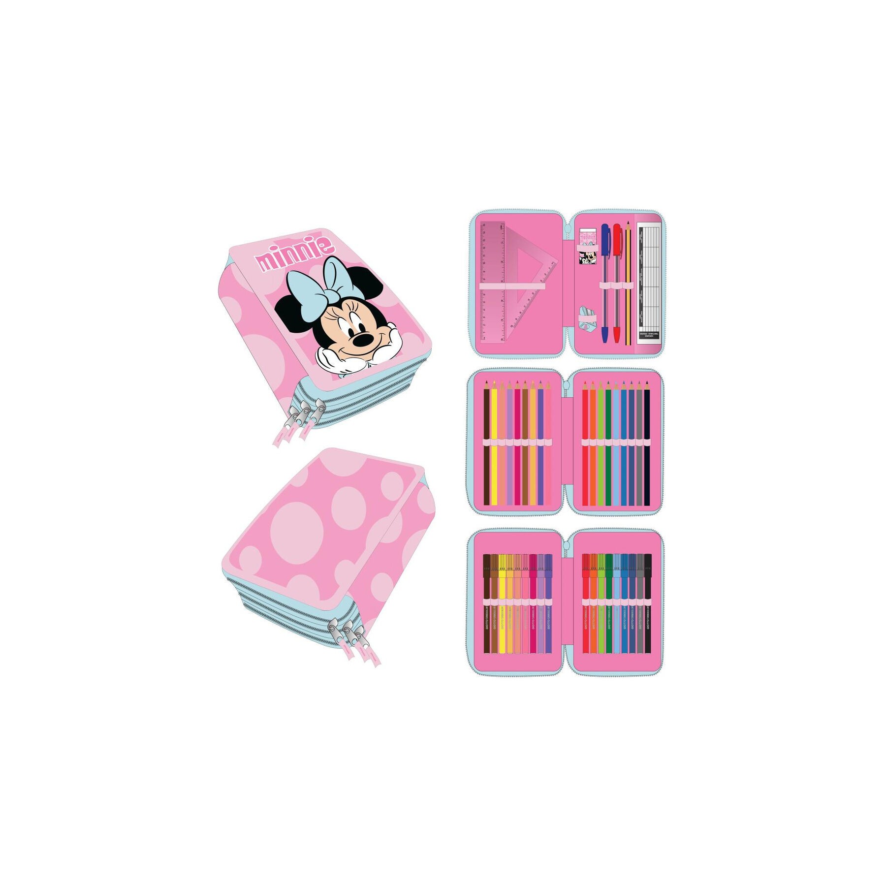Plumier Minnie Disney triple