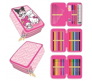 Plumier Hello Kitty and Friends triple