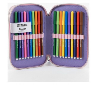 Plumier Kuromi Hello Kitty triple