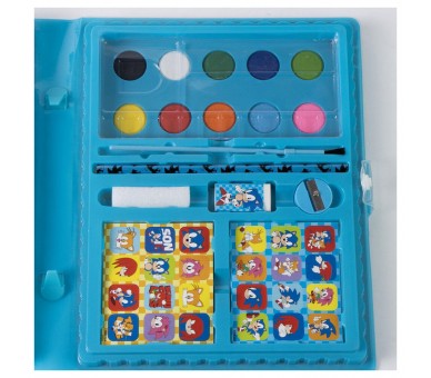 Estuche papeleria coloreable Sonic the Hedgehog