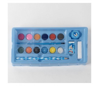 Maletin papeleria coloreable Sonic the Hedgehog