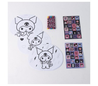 Album actividades coloreable Kuromi Hello Kitty
