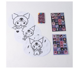 Album actividades coloreable Kuromi Hello Kitty