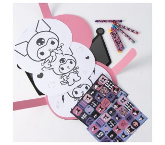 Album actividades coloreable Kuromi Hello Kitty