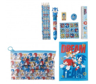 Set papeleria Sonic the Hedgehog