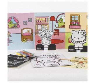 Bolso set coloreable Hello Kitty and Friends