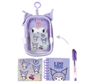 Set papeleria Kuromi Hello Kitty