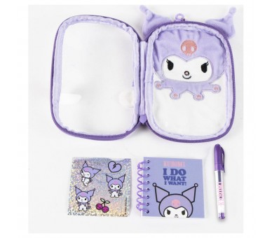 Set papeleria Kuromi Hello Kitty