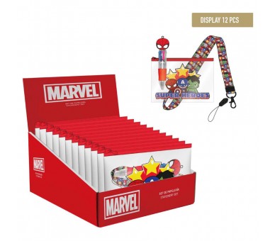Set papeleria Marvel