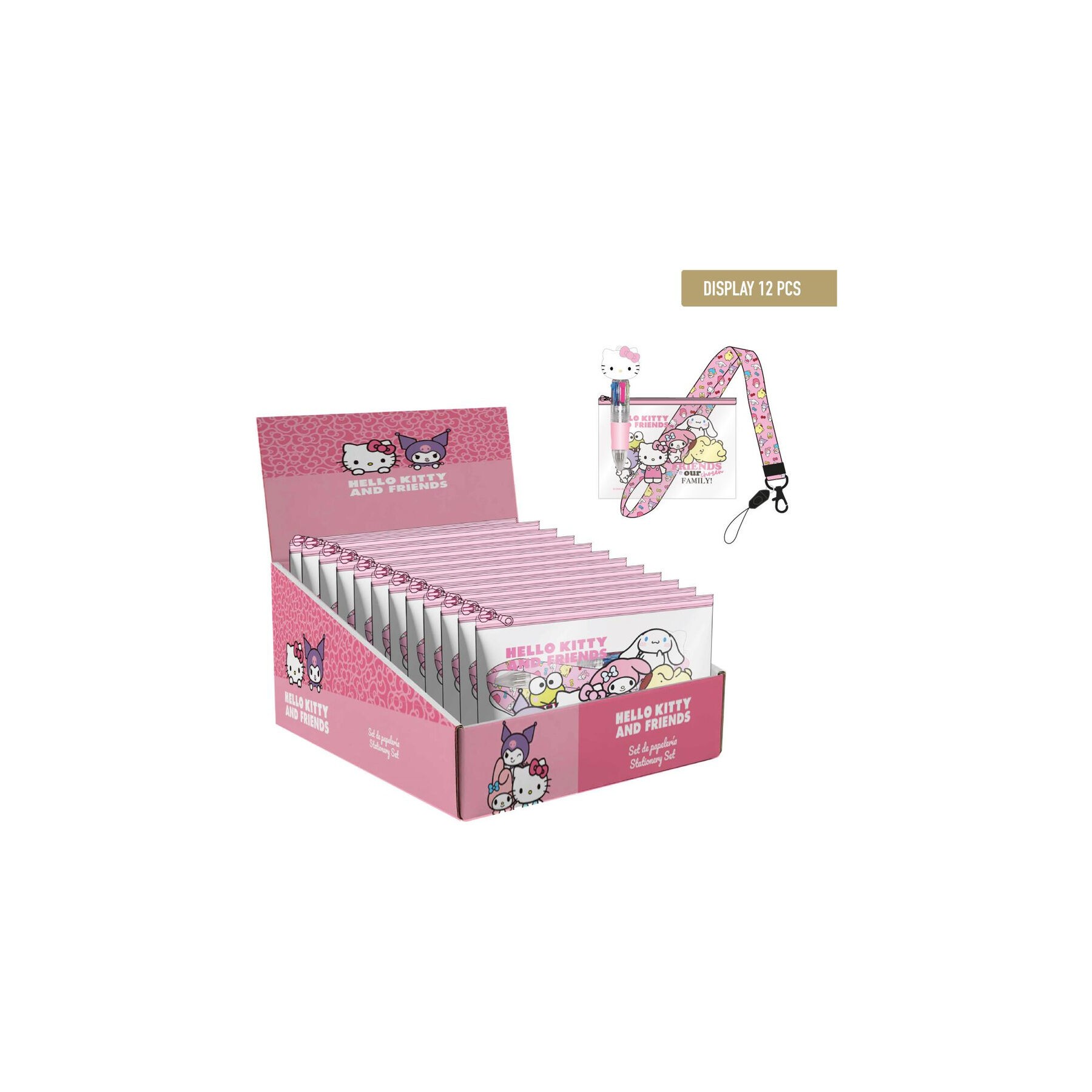 Set papeleria Hello Kitty and Friends