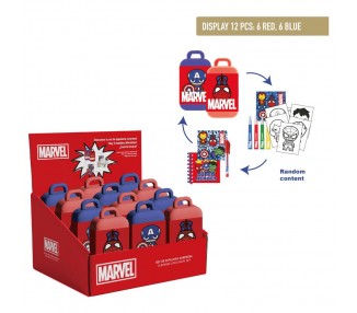 Set papeleria sorpresa Vengadores Avengers Marvel surtido
