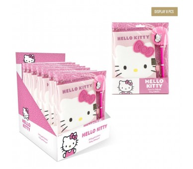 Diario + boligrafo Hello Kitty