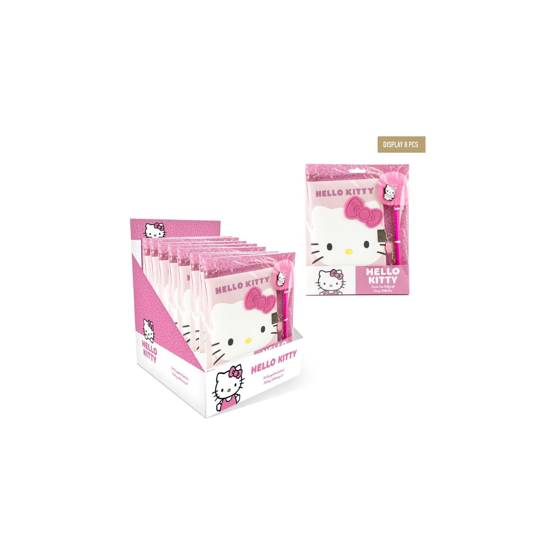 Diario + boligrafo Hello Kitty