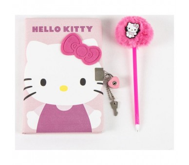 Diario + boligrafo Hello Kitty