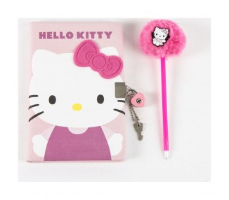 Diario + boligrafo Hello Kitty