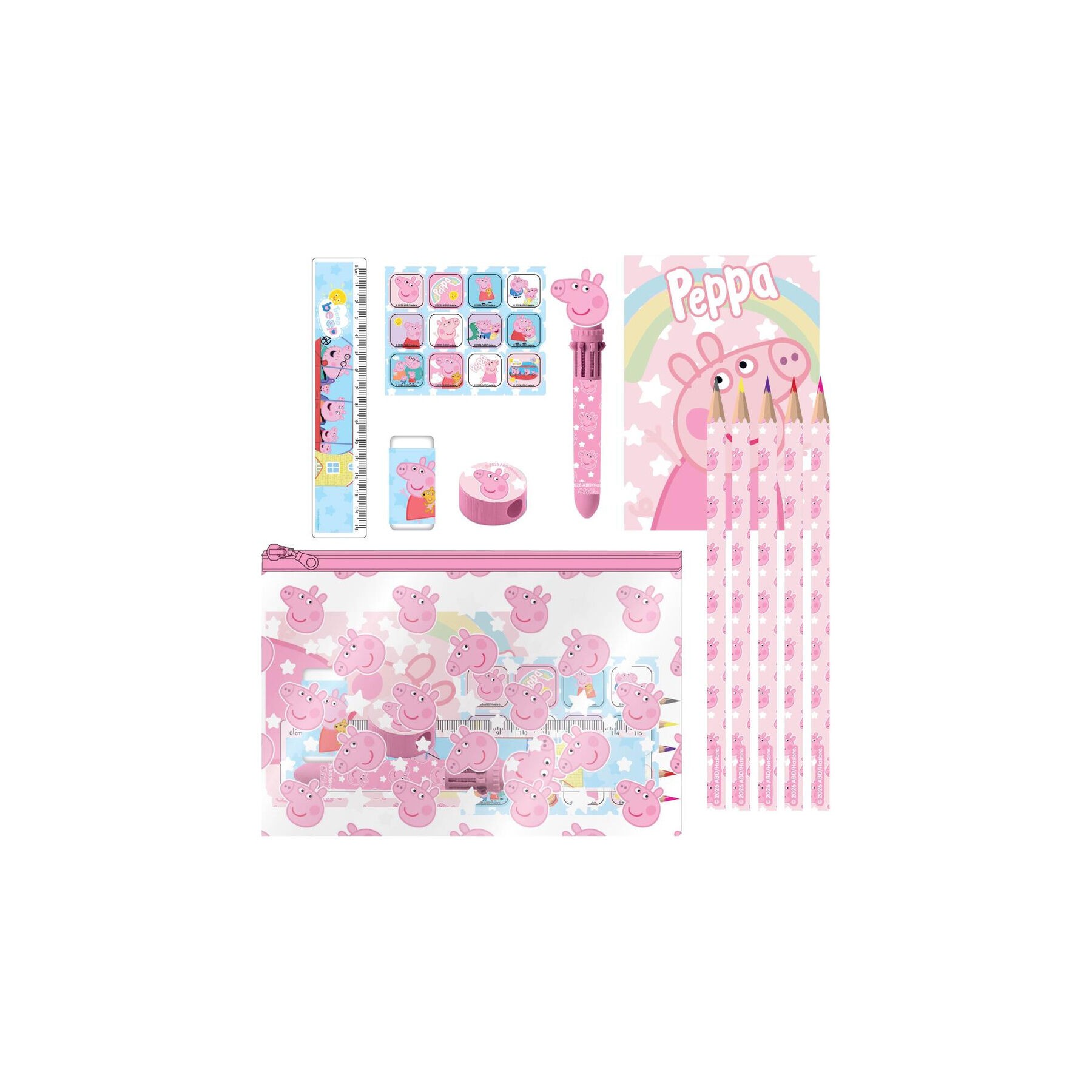 Set papeleria Peppa Pig
