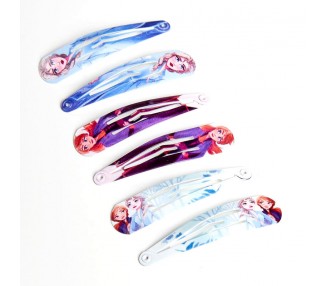 Blister 6 horquillas Frozen Disney