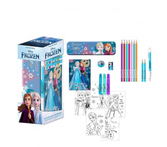 Set papeleria coloreable Frozen Disney