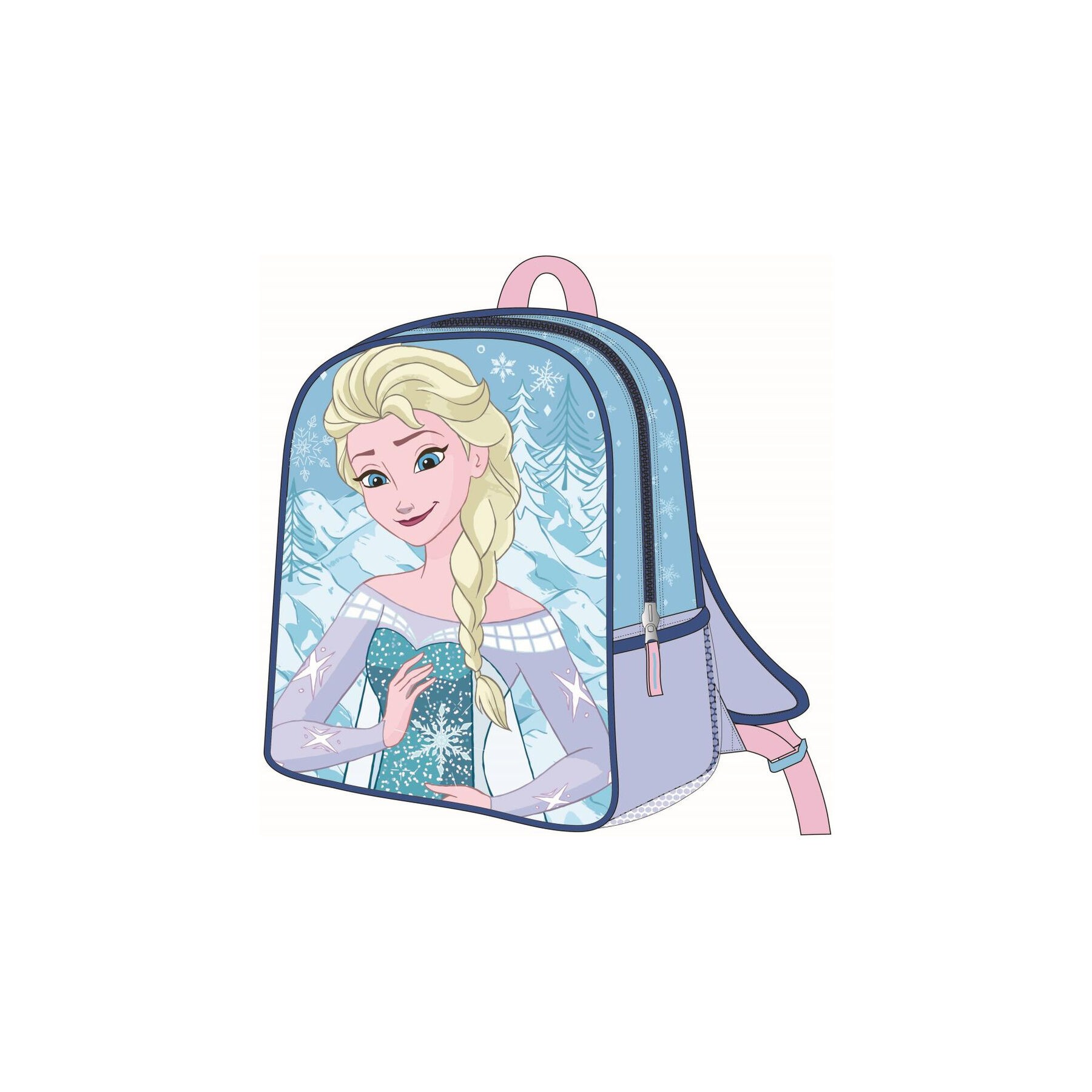 Mochila 3D Elsa Frozen Disney 30cm